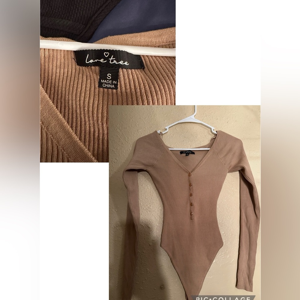 Tan Body Suit